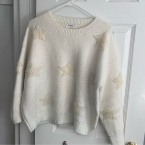 Storia Cream Star Sweater